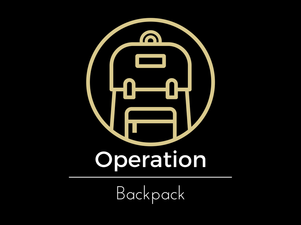 Operation Backpack 2017 Lane Prairie Baptist Church